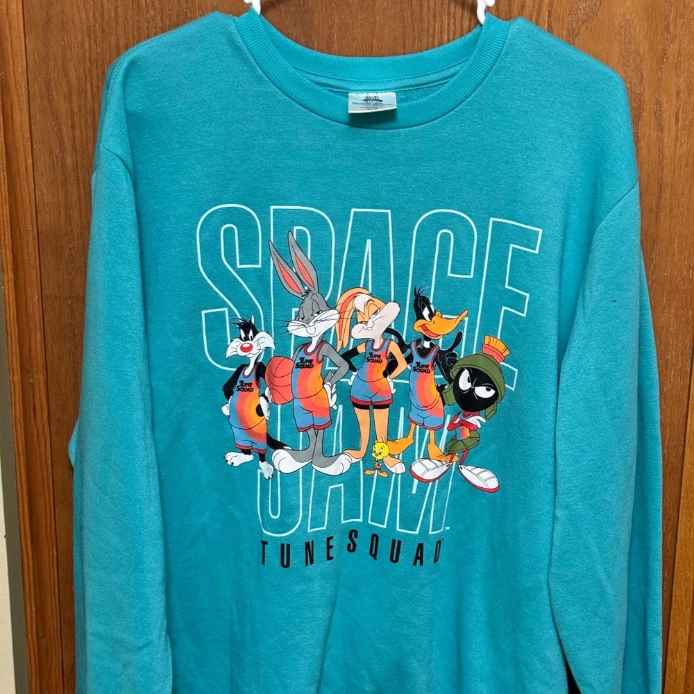 NWT Space Jam Sweatshirt sz L